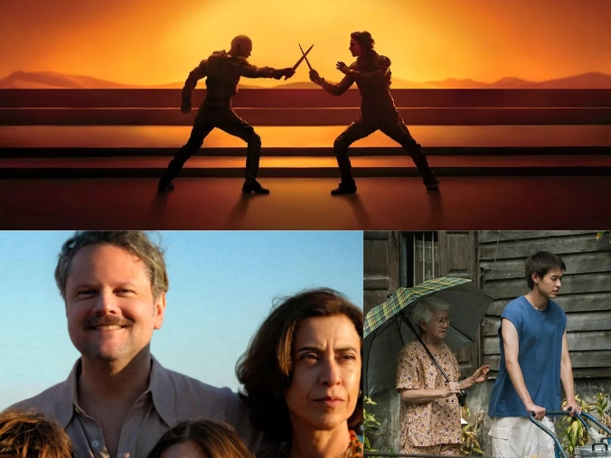 Os três filmes mais bem avaliados selecionados no Letterboxd Wrapped