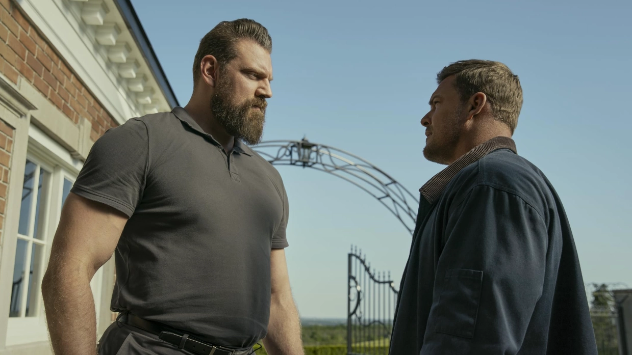 Alan Ritchson e Olivier Richters