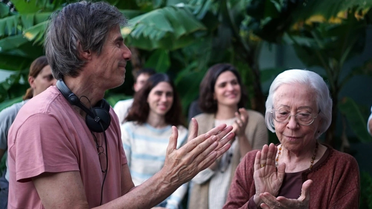 Fernanda Montenegro e Walter Salles em Ainda Estou Aqui (2024)
